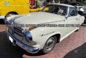 Borgward Coupe BJ 1958 1500ccm 75PS in Doverweiß von Herbert G .