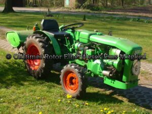 Agria 4800 luftgekühlt Diesel 1Zyl 16PS BJ1965 von Klaus W. Ein seltener Schmalspurtraktor für die Obsternte